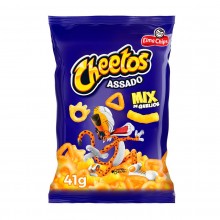 Roasted Cheetos Snacks Onda Requeijão Elma Chips 122 Gr.