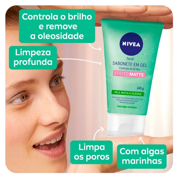 Comprar Sabonete Facial Gel Controle Do Brilho G Nivea