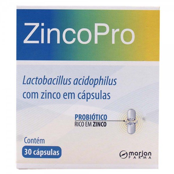 Comprar Zincopro Com C Psulas Drogaria Minas Brasil